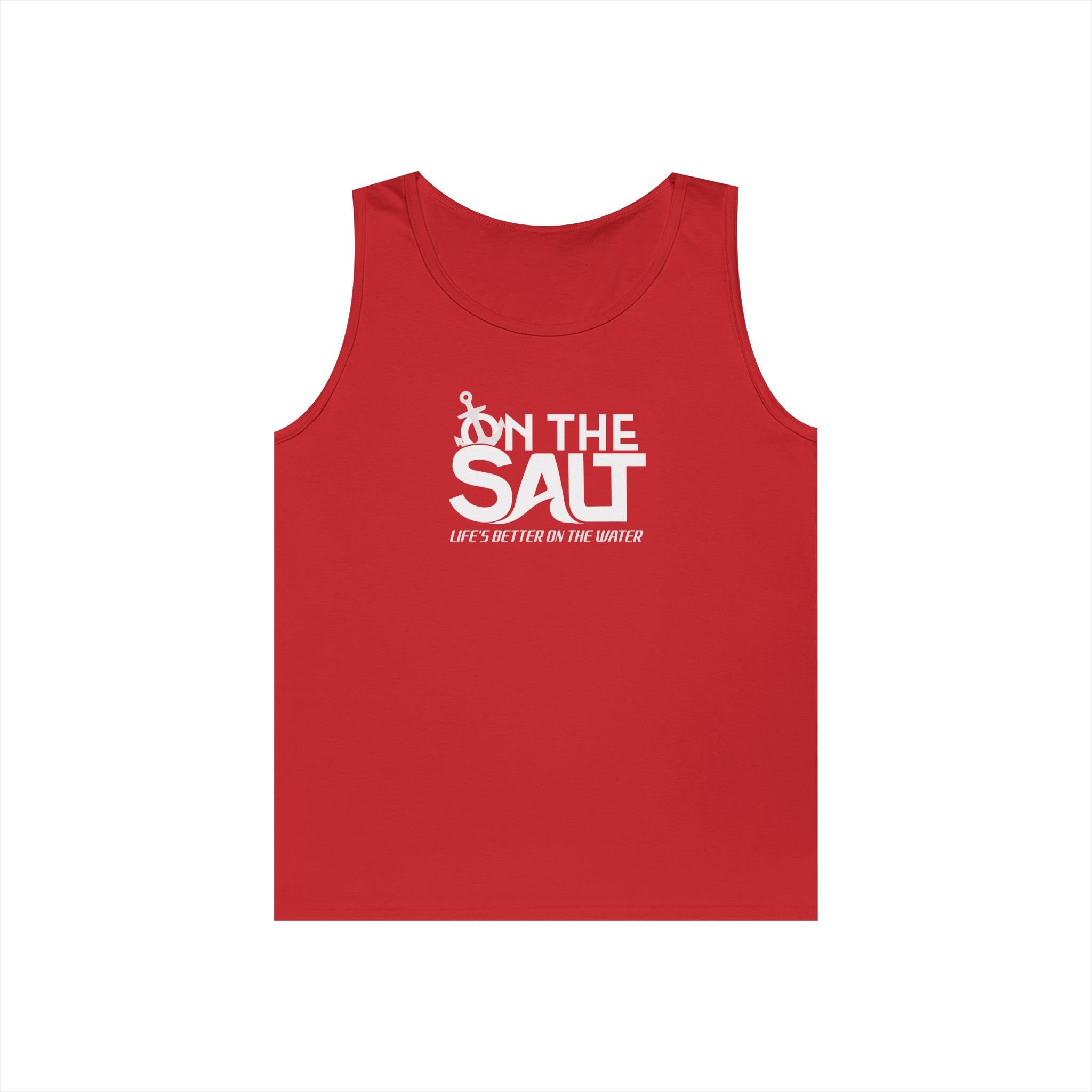 On The Salt Unisex Cotton Tank Top
