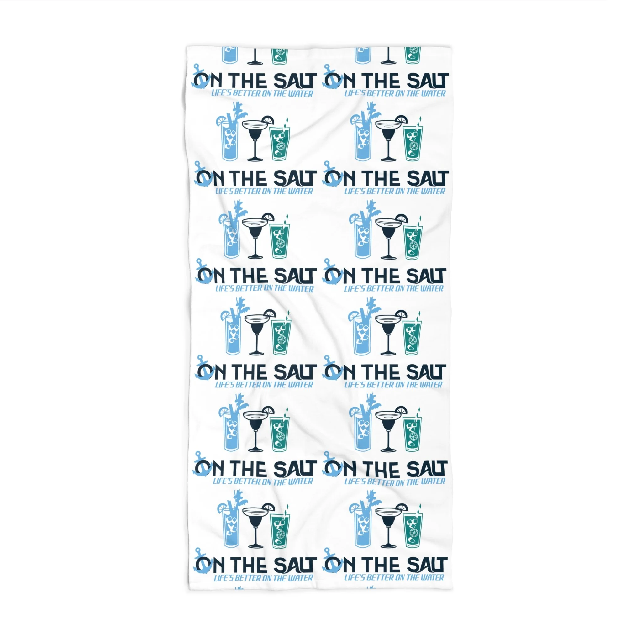 Salty Cocktail Beach Towel