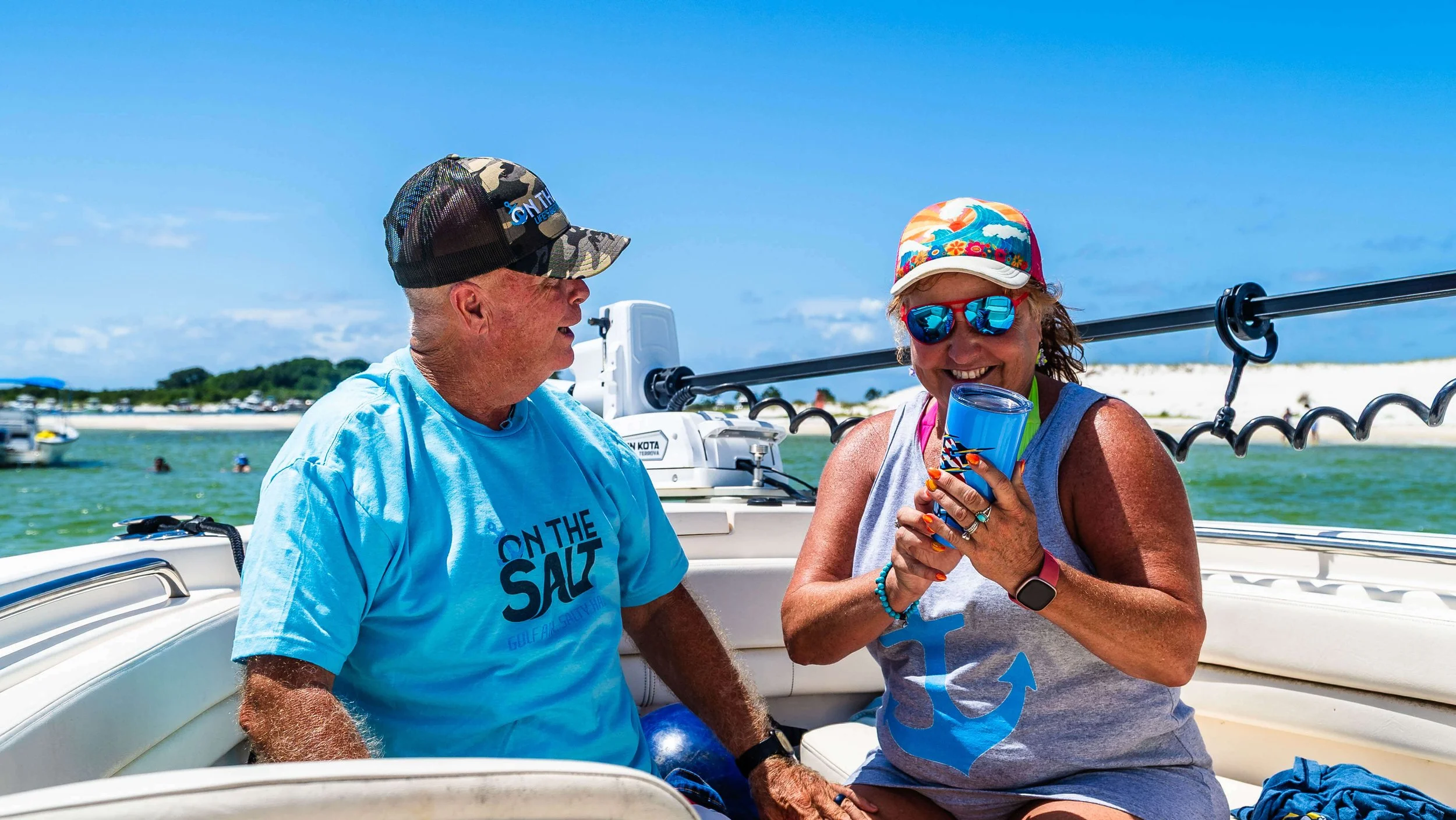 on the salt short sleeve shirt