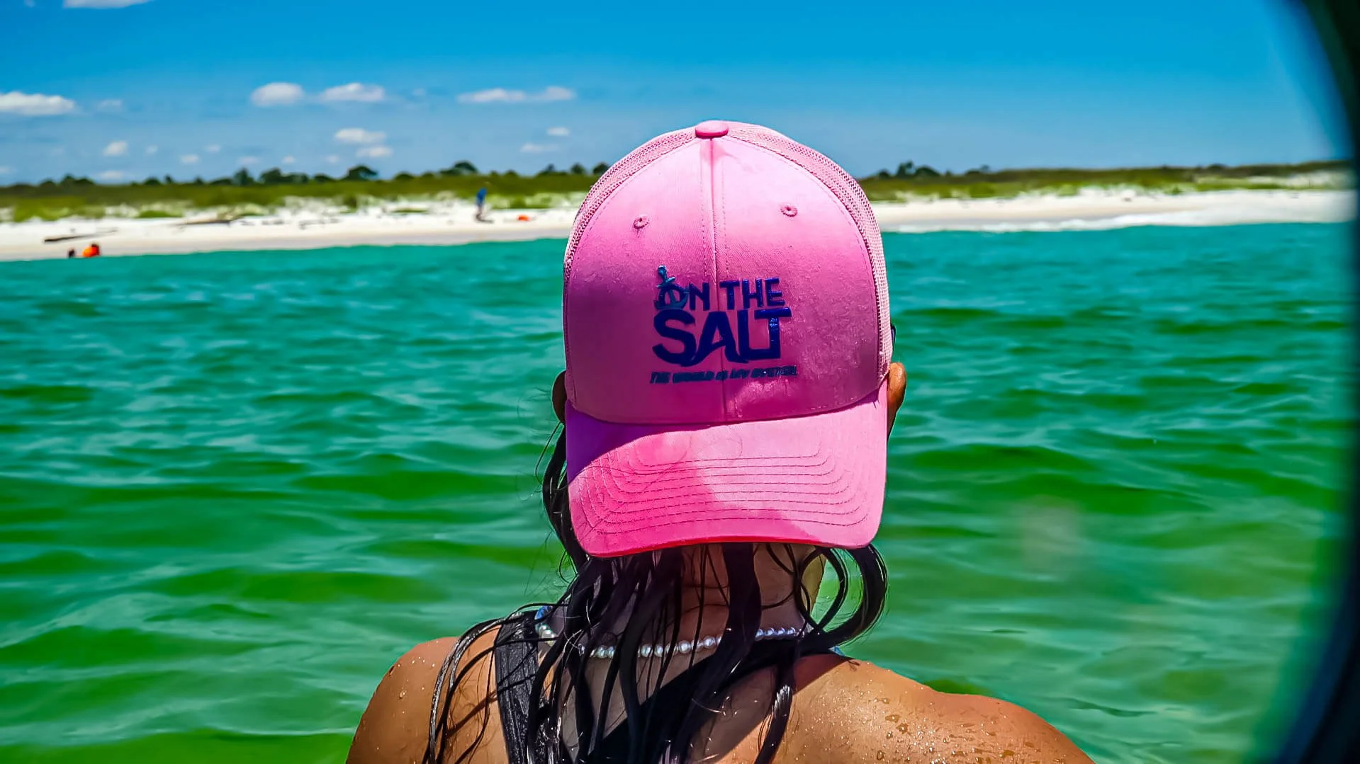 on the salt snap back hats