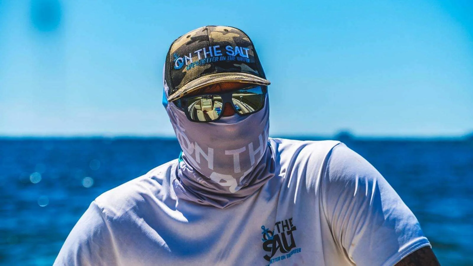 On the Salt drifit neck gaitor