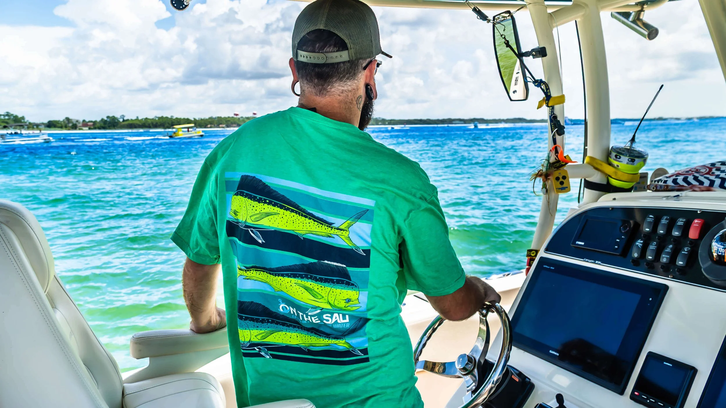 on the salt short sleeve shirt