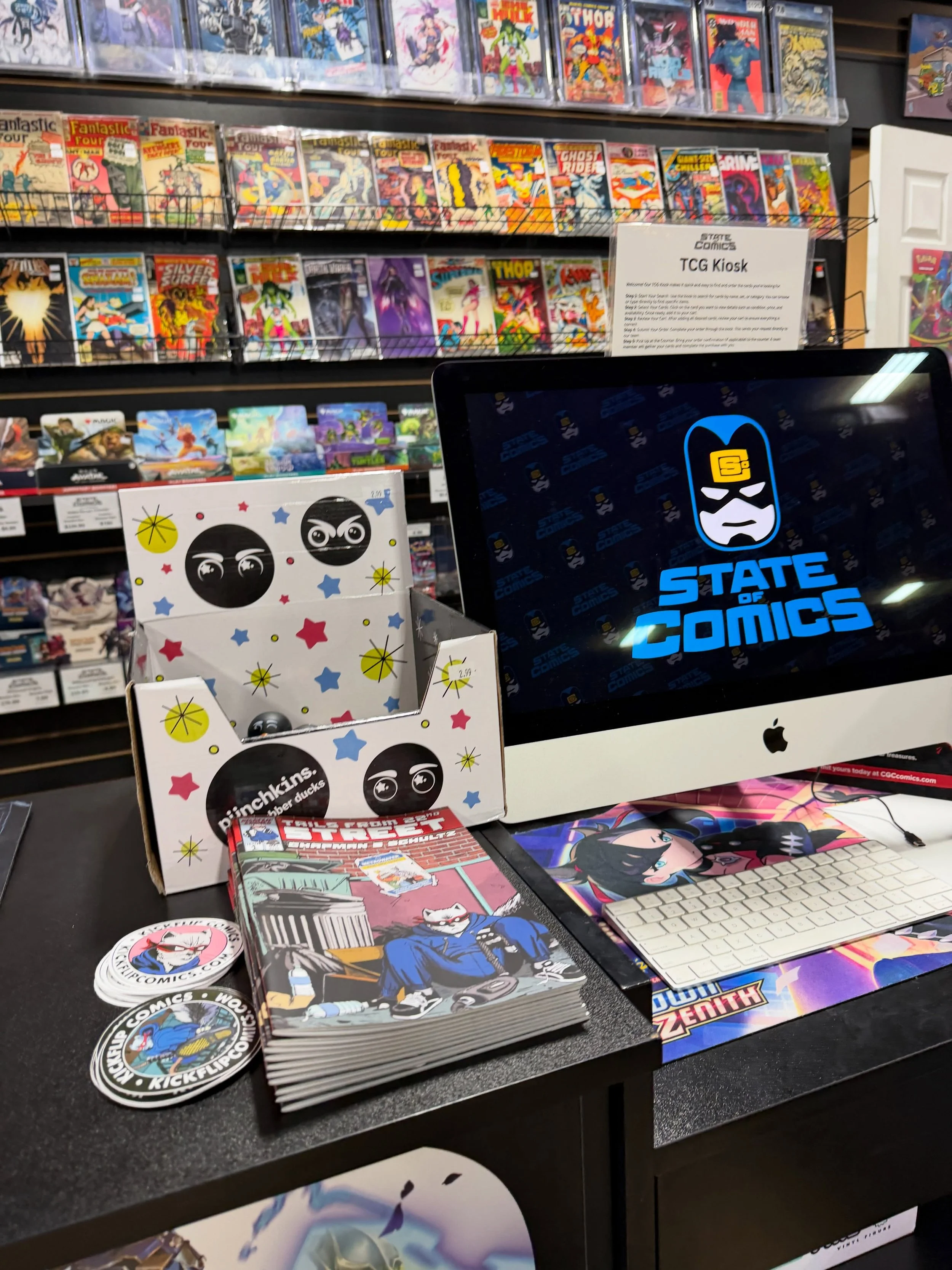 PLYMOUTH, MI! We&rsquo;re so happy to share that you can now buy our comic&mdash;TAILS FROM 22ND STREET issue 1 at @stateofcomics 🐿️ 

This store has been a huge supporter of ours. If you want to get in on the diy squirrel vigilante fun, make sure y