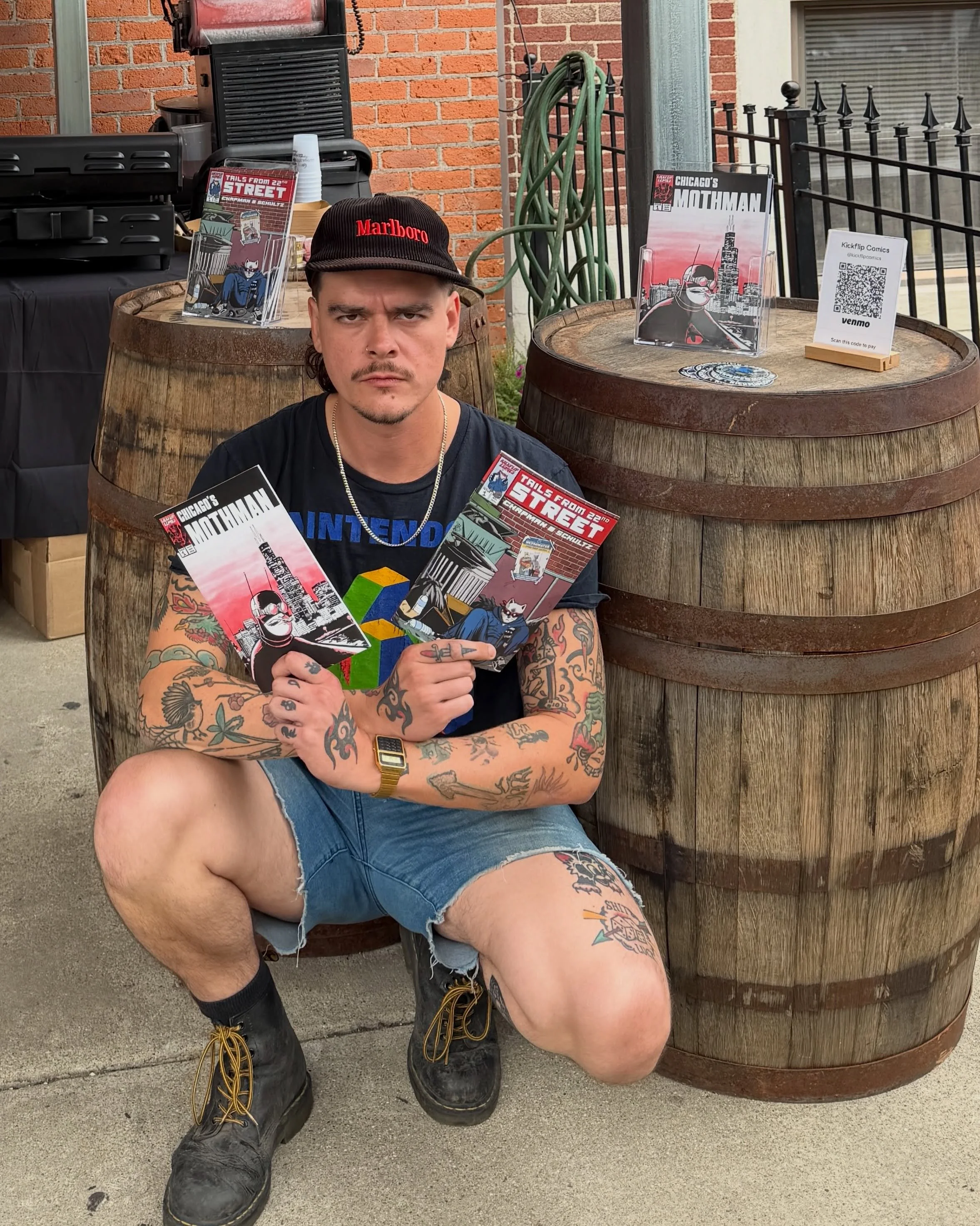 Would you buy comics from this guy??

Shout out to our favorite skater @jimmywalkup for slinging the latest Kickflip books at @theoaklandferndale this weekend 🛹 😼