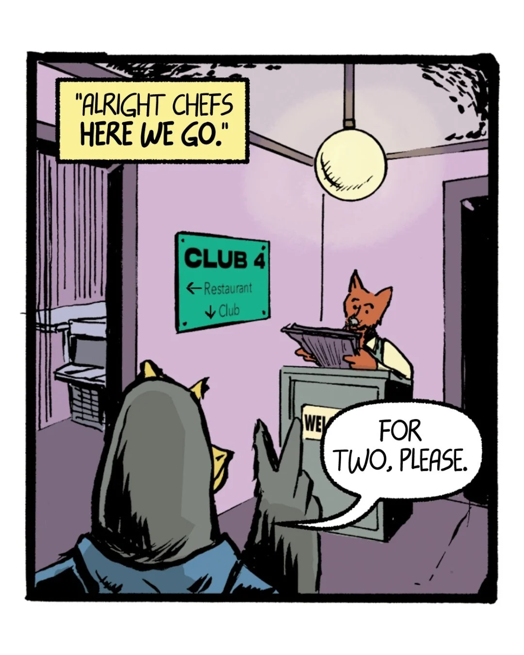 Remembering that time we put a dinner rush into our comic book 🧑&zwj;🍳 🥘 

If you ever worked in the service industry, this scene is for you

#indiecomics #serviceindustry #cheflife #foh #comics