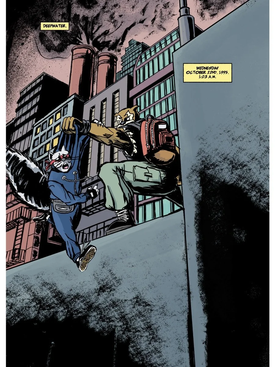 TAILS FROM 22ND STREET issue 2 is going to the printers soon! If you haven&rsquo;t already, head to kickflipcomics.com to pre-order a copy today 🐿️ 

Things get reallll good in this one. Can&rsquo;t wait for you to read it!

#comics #tmnt #indiecomi