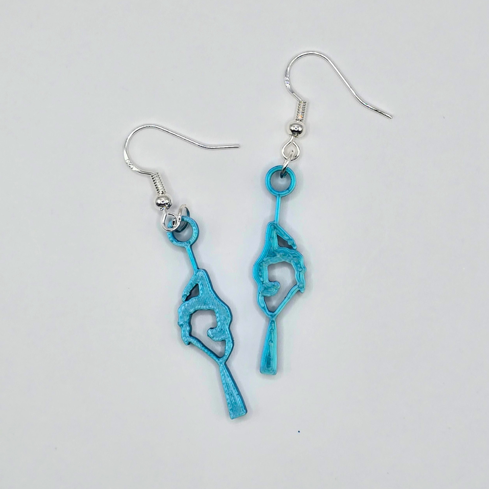Silks Aerialist Earrings: Catchers Pose