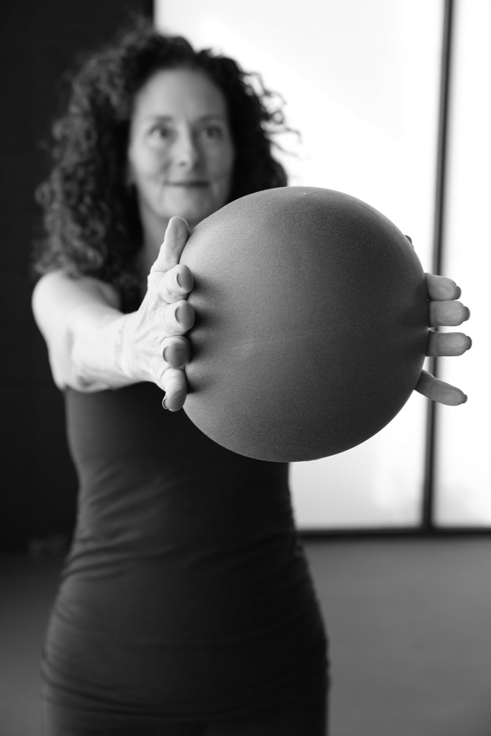 Ann Lefkovits teaching Mat Pilates