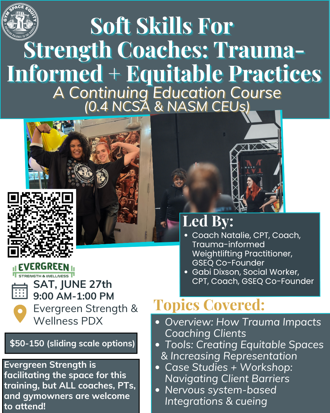 Soft Skills for Strength Coaches: Trauma Informed & Equitable Practices