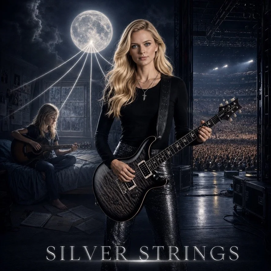 Racheal Simmons commandeers the record with a lunar, finger-picked anthem that traces her journey from bedroom dreamer to the steady pulse that holds the entire Rebellion together. It’s understated, unbreakable rock and roll grace in motion.