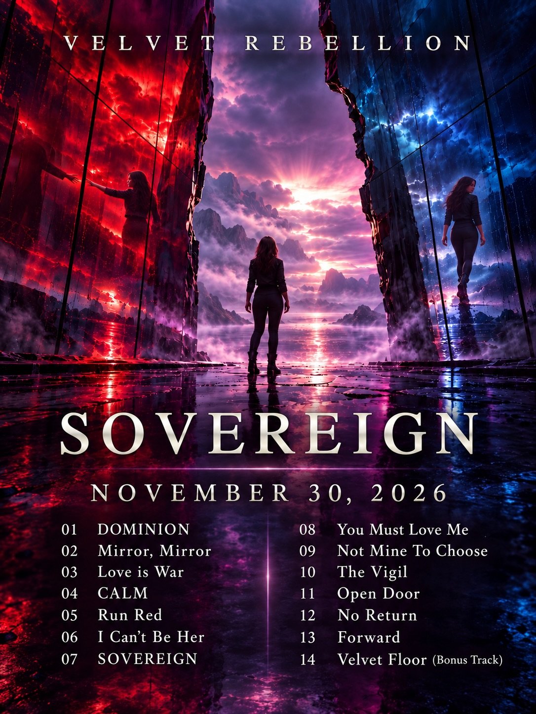 SOVEREIGN arrives November 30, 2026. A year in production. Our fourth album. And we&rsquo;re finally ready to open the doors! 🤘🎸

With lead vocals from @lisa_parks_vr, @natasha_parks_vr, and @racheal_simmons_vr, this record gives three distinct voi