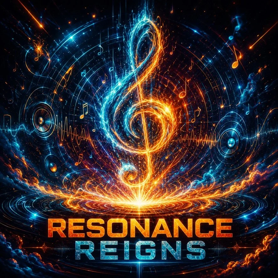 The title track turns sound itself into a force of destiny, treating every note, voice, and vibration as something capable of shaping hearts, minds, and history. It is the album’s thesis in symphonic form: resonance is not just heard, it rules.