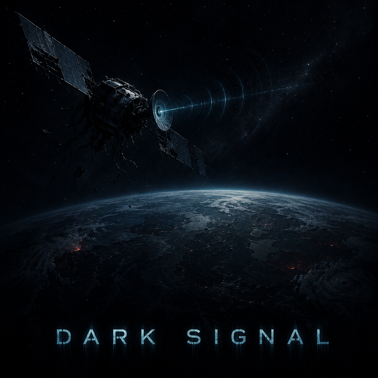 The funeral dirge for the human race. Soft, bleak, and devastating, “Dark Signal” closes the album not with explosion, but with disappearance: the final transmission fading into silence after a civilization built its perfect system and mistook obedie