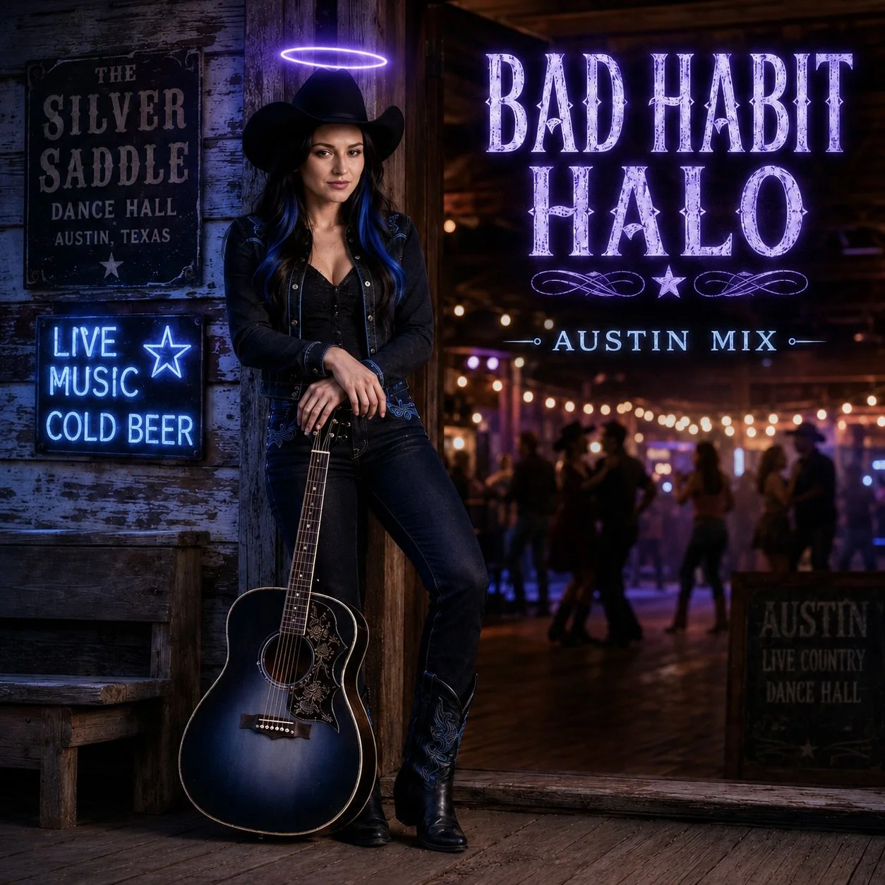 This country version of the song takes Emily Nguyen’s violet trouble anthem and drags it out under Texas skies. The swagger is still there, the boundaries are still razor-sharp, and the lock is still firmly in her hand, but this version trades some o