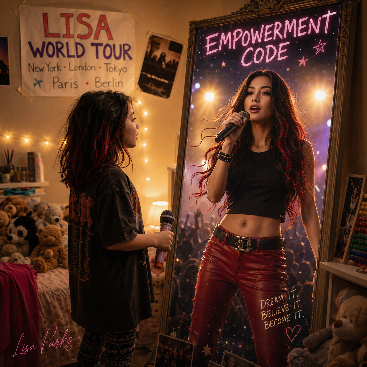 The band exhumes their teenage pop-metal war-cry, injects it with 2025 venom and twin-guitar fireworks, and dares the world to call it nostalgia. Lisa belts it like she’s still sneaking out at 17, and no one in the room is allowed to stay seated.