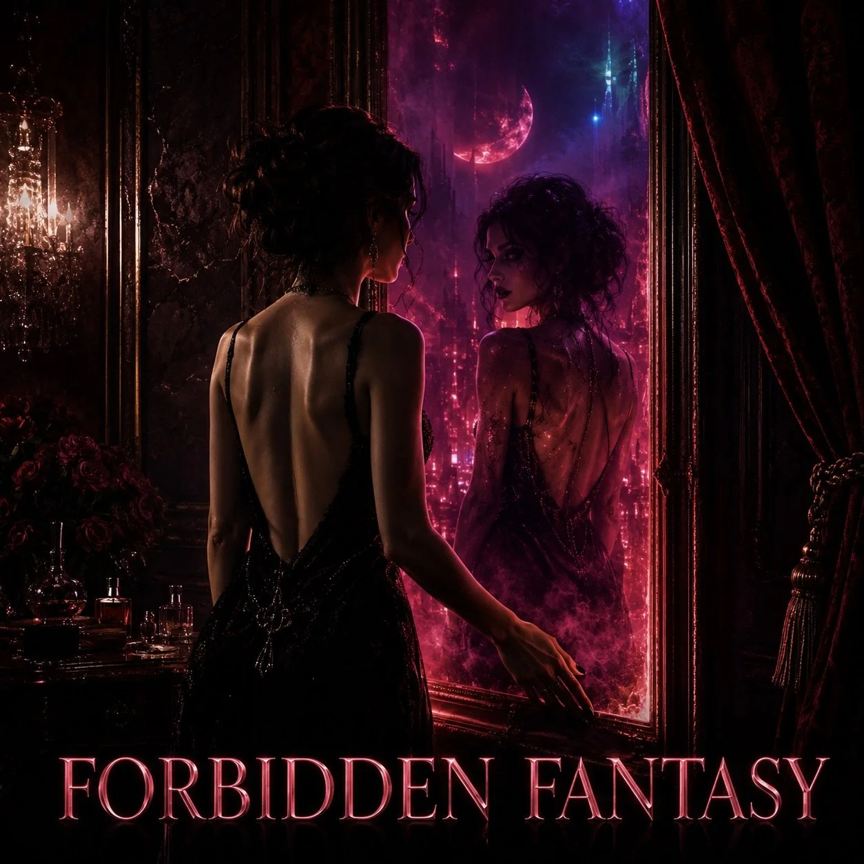 Desire becomes a doorway that refuses to close. Sensual, dangerous, and increasingly haunted, the song asks what happens when the thing you crave begins craving you back, and whether escape is still possible once the fantasy starts wearing your face.
