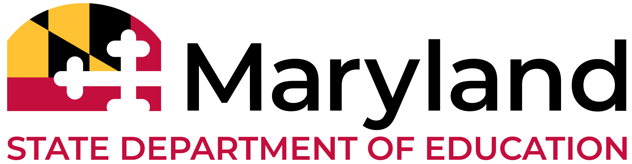 Maryland State Department of Education logo with a stylized shield and the text 'Maryland State Department of Education' underneath.