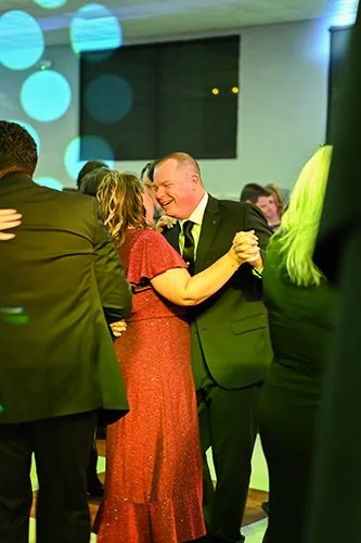 People dancing and smiling at  the Catoctin Affair