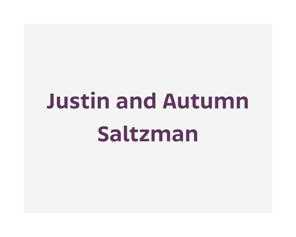 Justin and Autumn Saltzman
