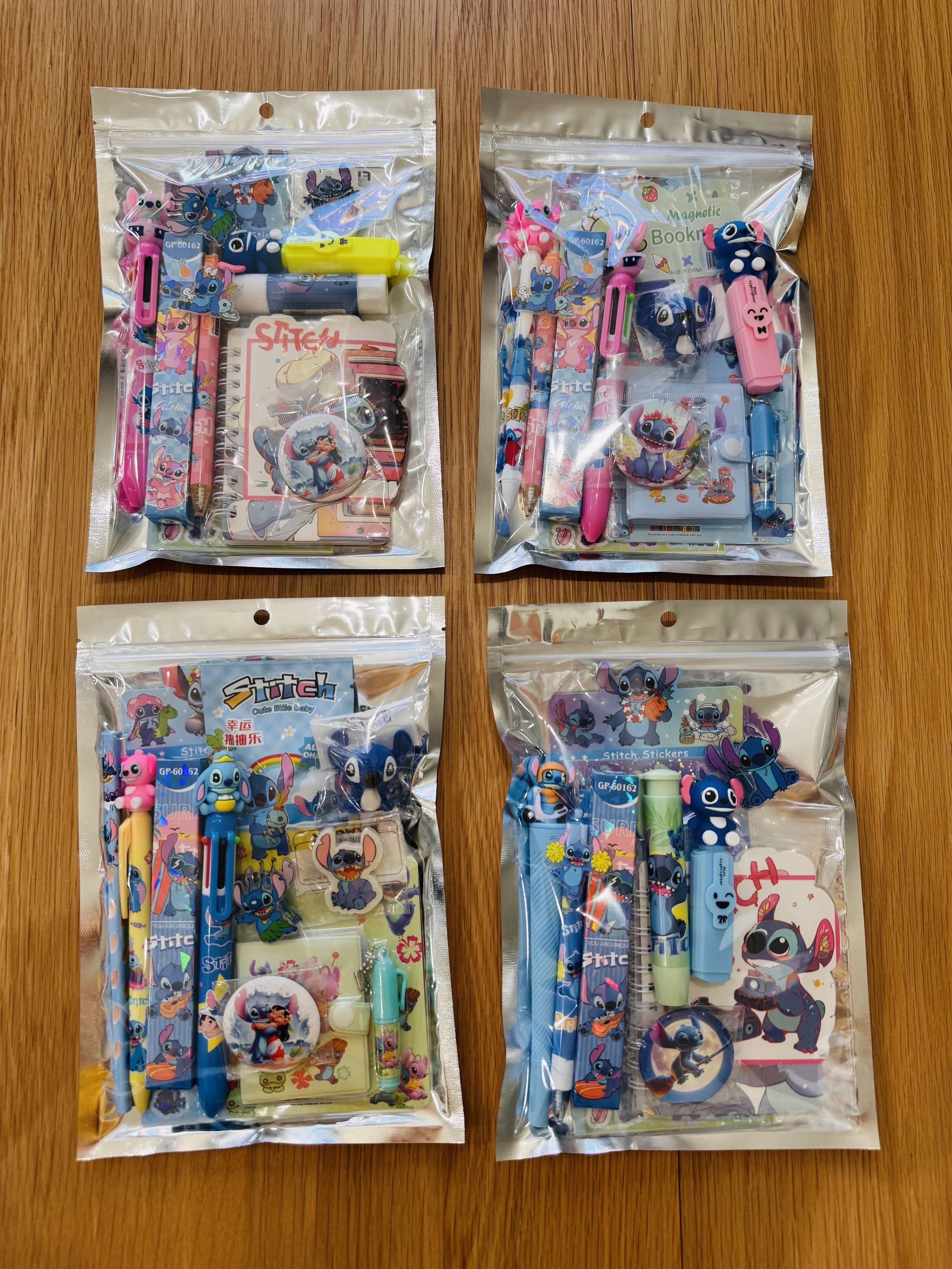 Stitch Goodie Bag |Mystery Goodie Bag | Party Favors|10 Surprise Stationery Items | Kids Birthday Gift  |Halloween Favors |Candy Free Treats
