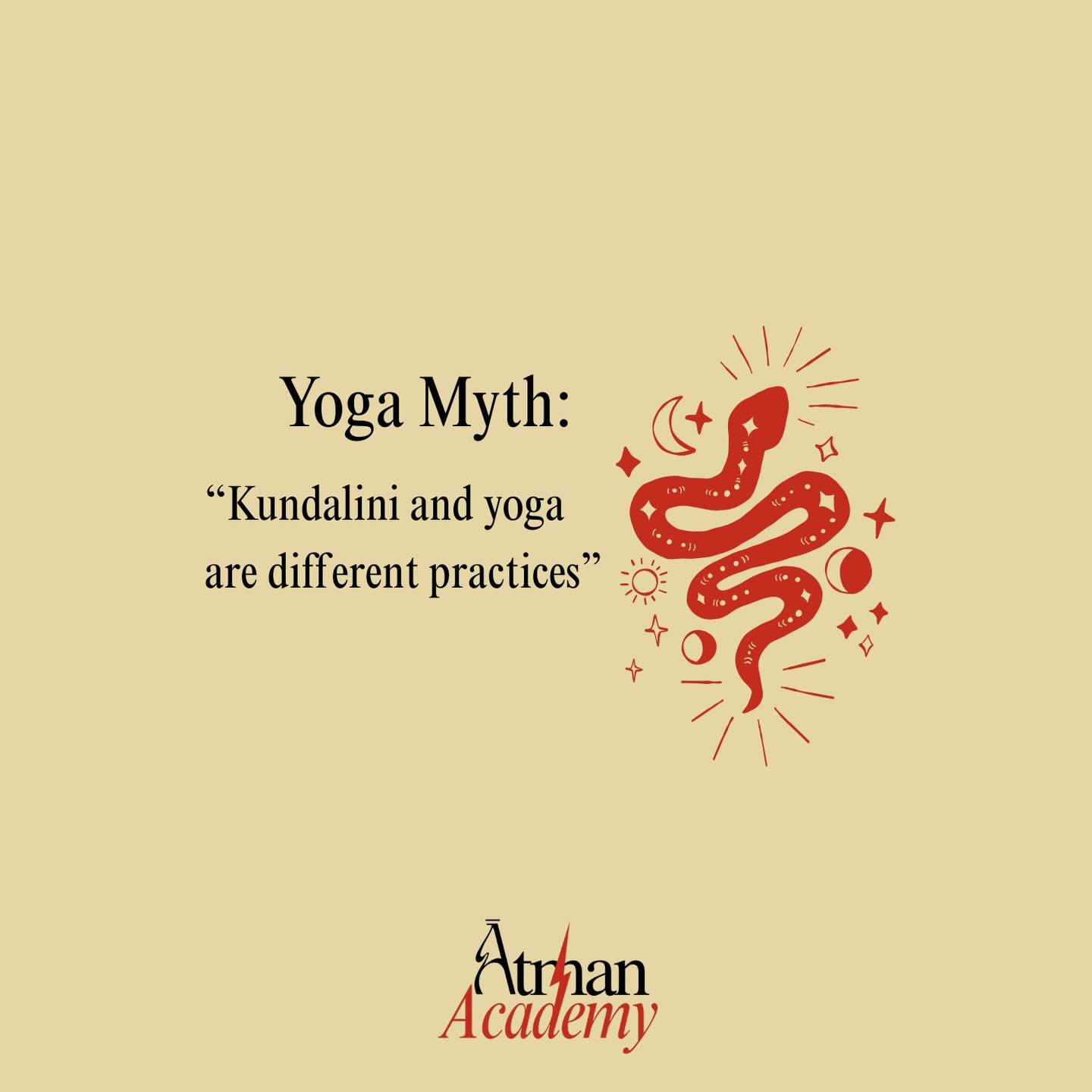 Truth:
All yoga is kundalini yoga.

Not the style.
The mechanism.

Yoga is the science of moving energy.
Asana stretches the body to churn the nadis.
Breath directs prana.
Focus (drishti / pratyahara) stabilizes the nervous system.

Energy moves whet