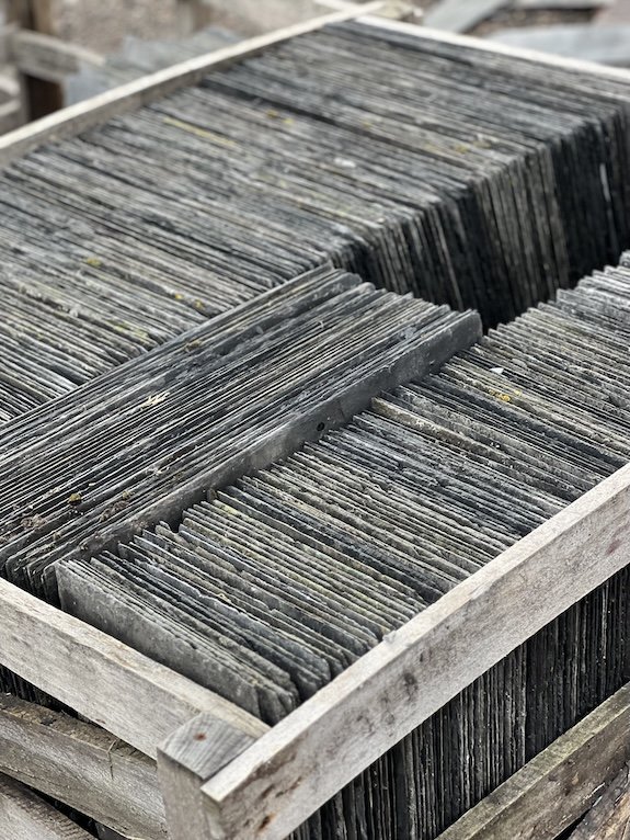 Suffolk Reclamation Yard reclaimed slate roof tiles