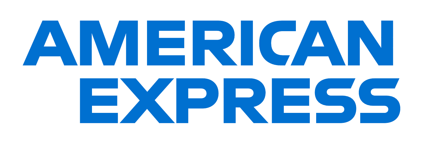 American Express accepted payment logo.