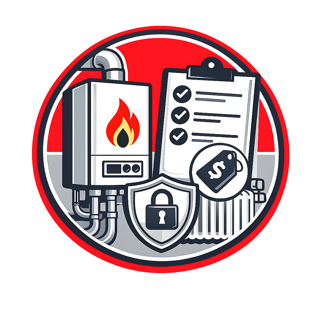 Transparent pricing icon representing honest boiler repair pricing with no hidden costs.