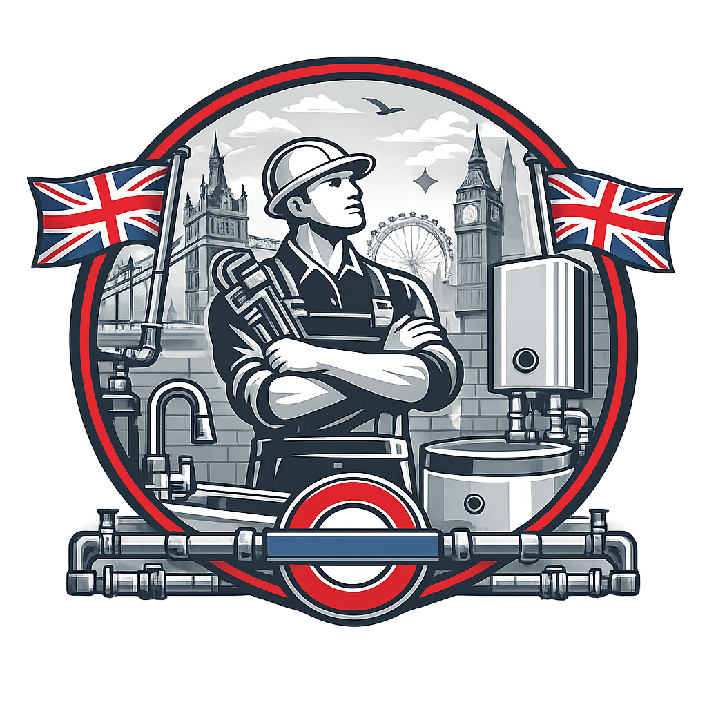 Plumbing installations across London icon representing professional plumbing installation services for homes and businesses.