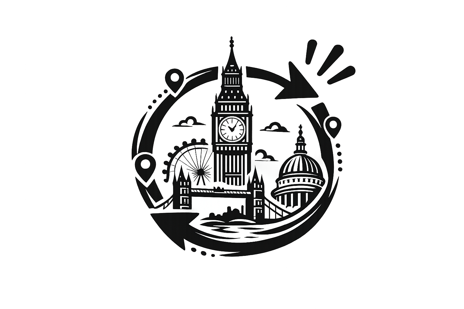 London-wide service icon for plumbing installations and upgrades for homes, landlords and businesses across London.