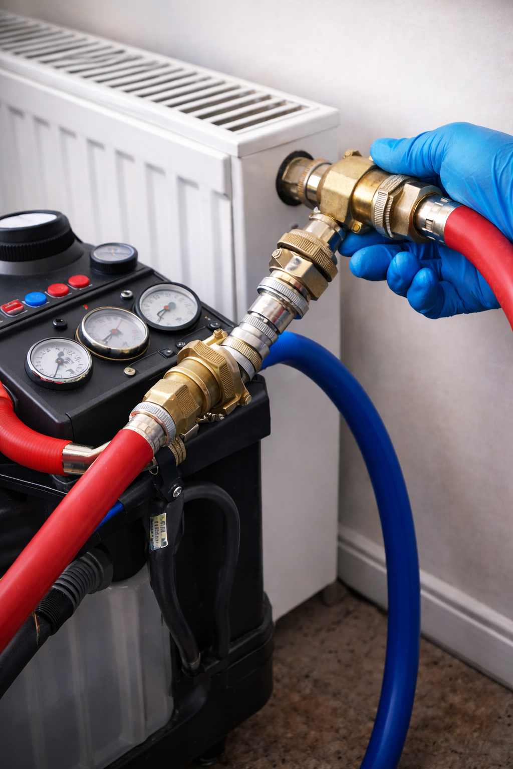 Radiator Power Flushing