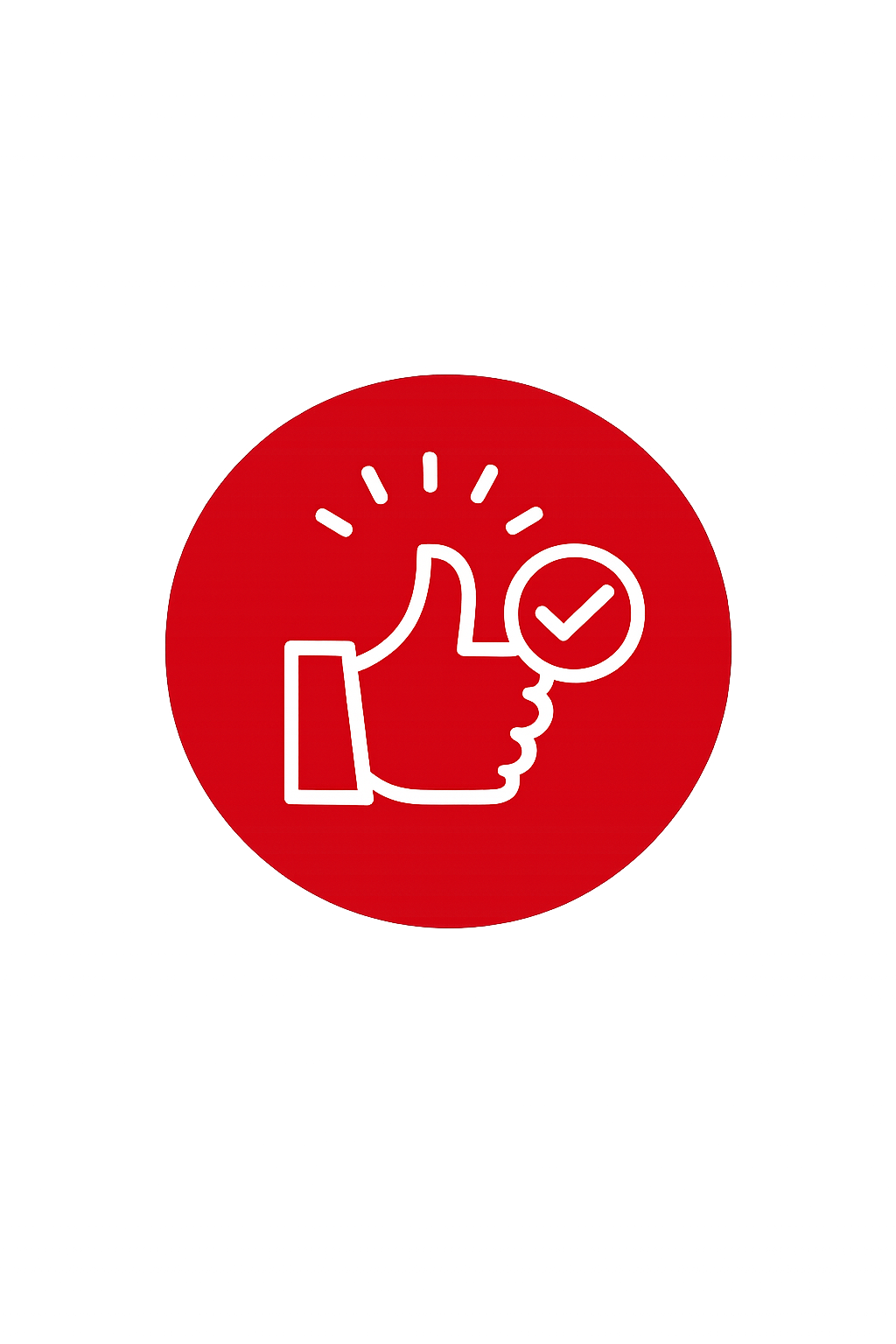 Peace restored icon representing fully restored plumbing that is clean, safe and stress-free.