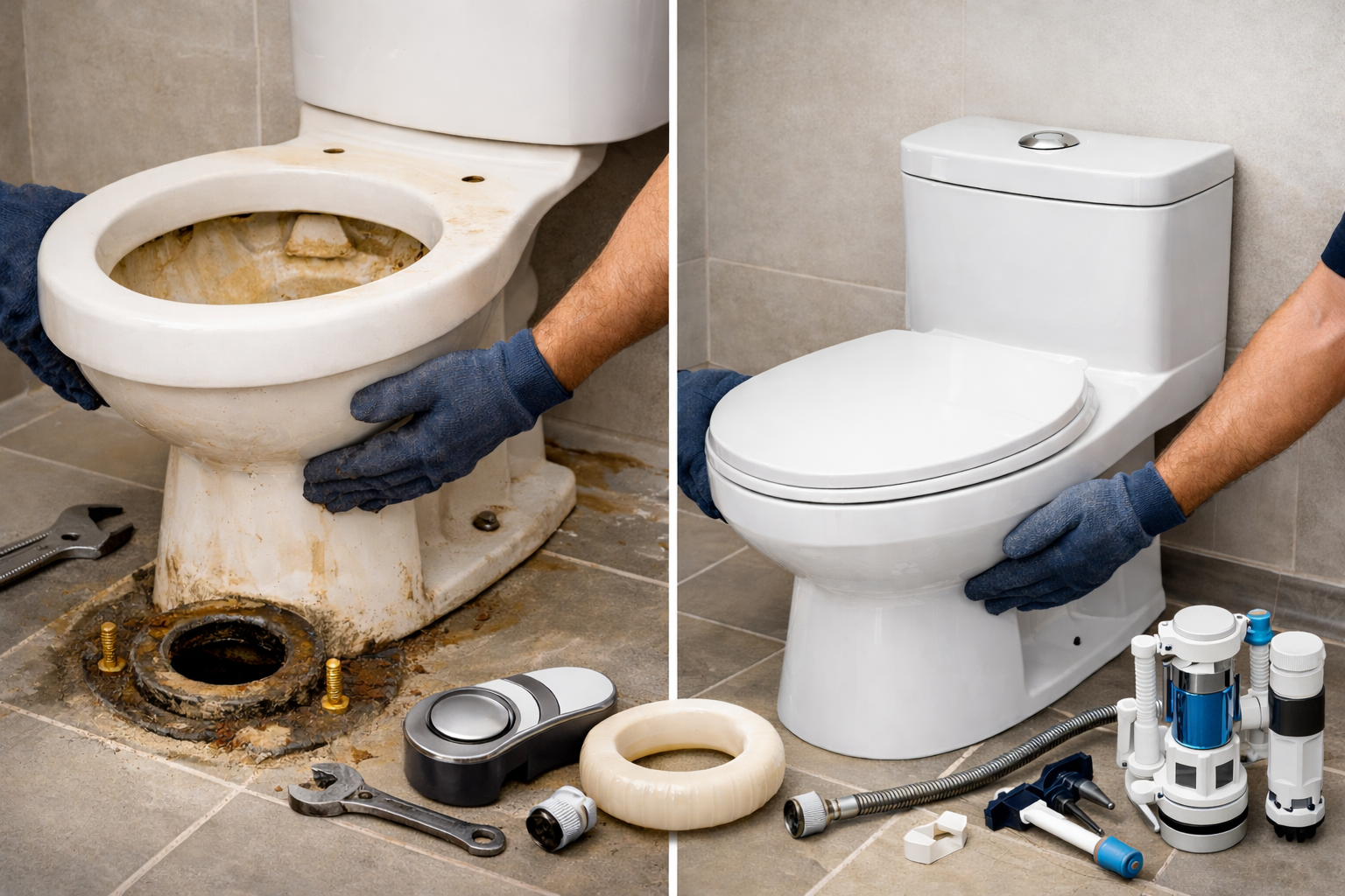 Toilet Installation & Replacement