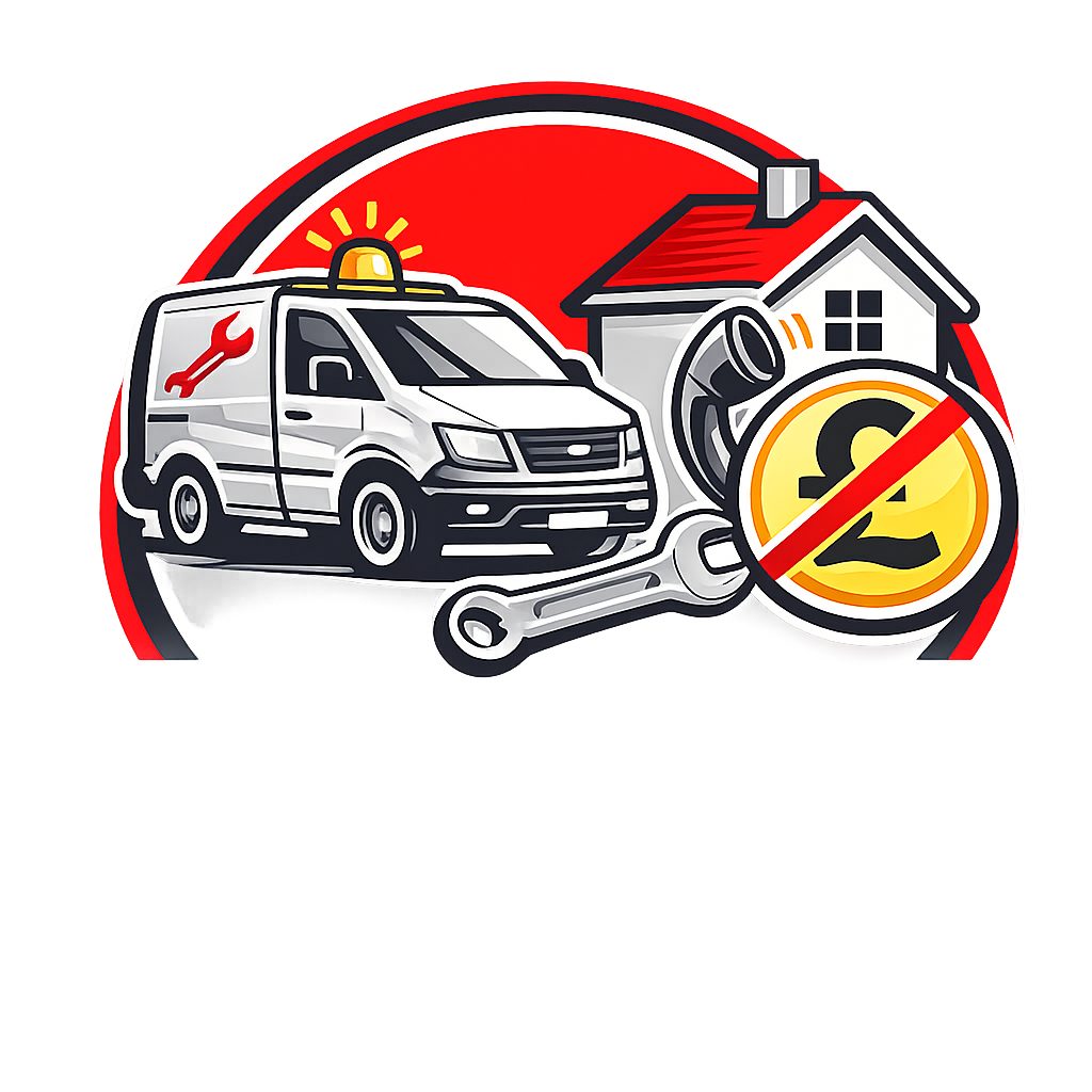 No call-out fee icon representing fair pricing for emergency boiler repairs.