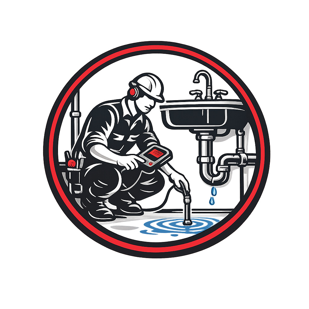 Leak detection icon representing professional water leak detection and leak repair services.