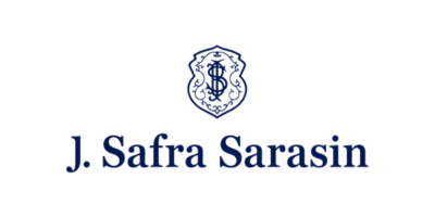 J. Safra Sarasin logo with a shield and dollar sign emblem above the company name.