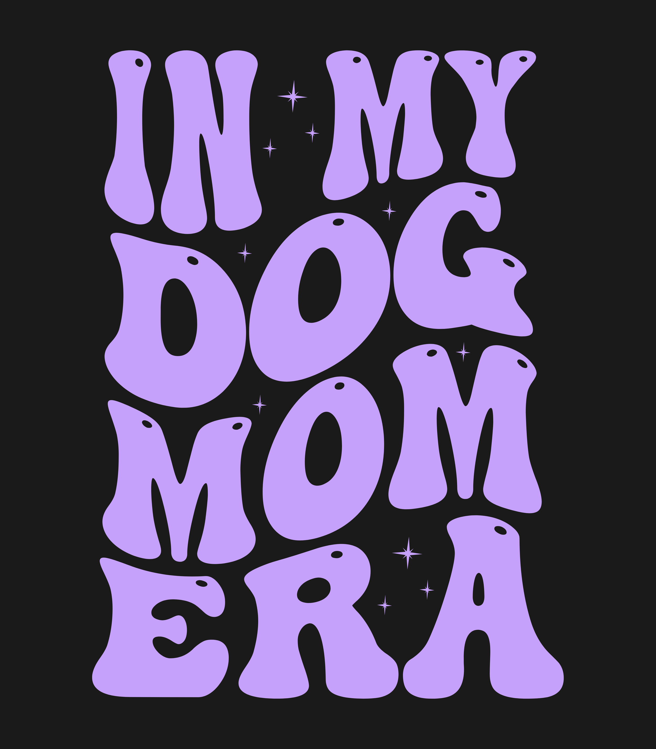 In My Dog Mom Era Kiss-Cut Sticker — 2.5"