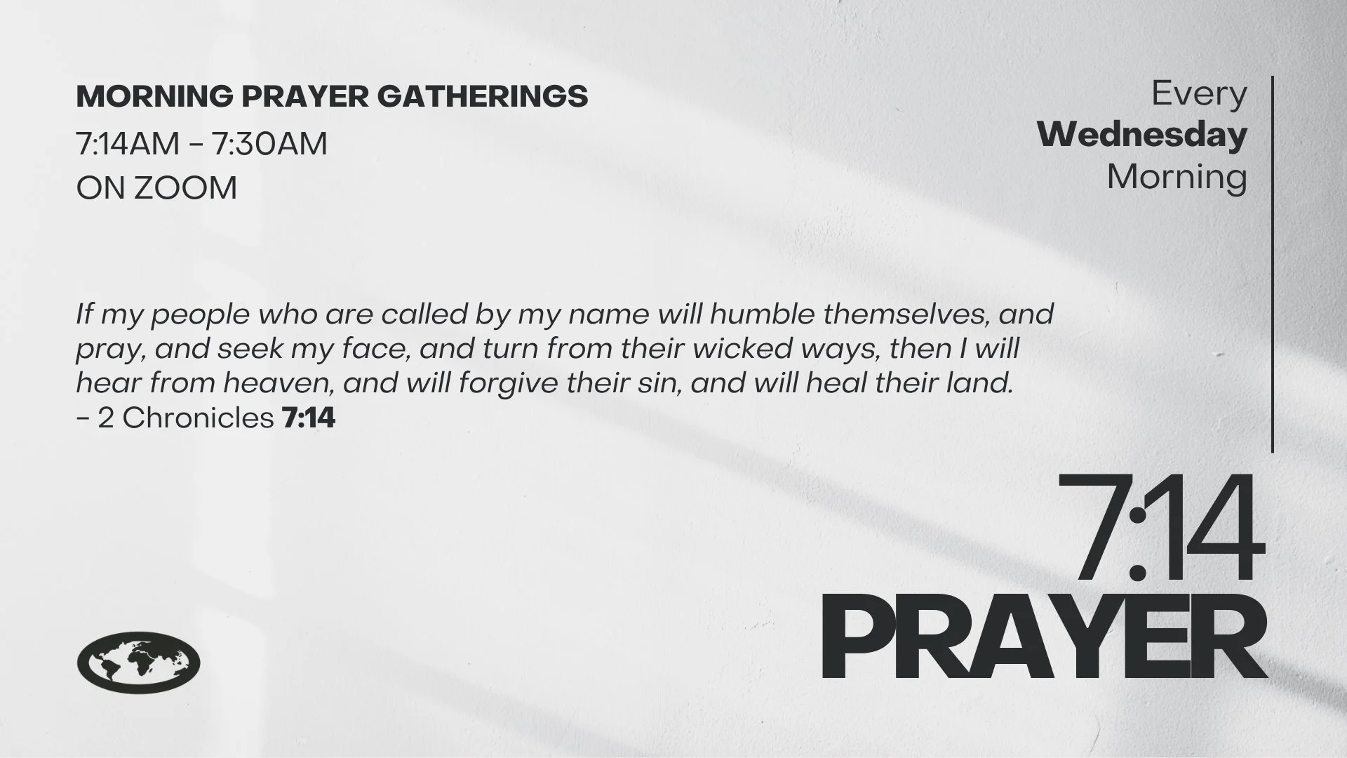 7:14 Prayer