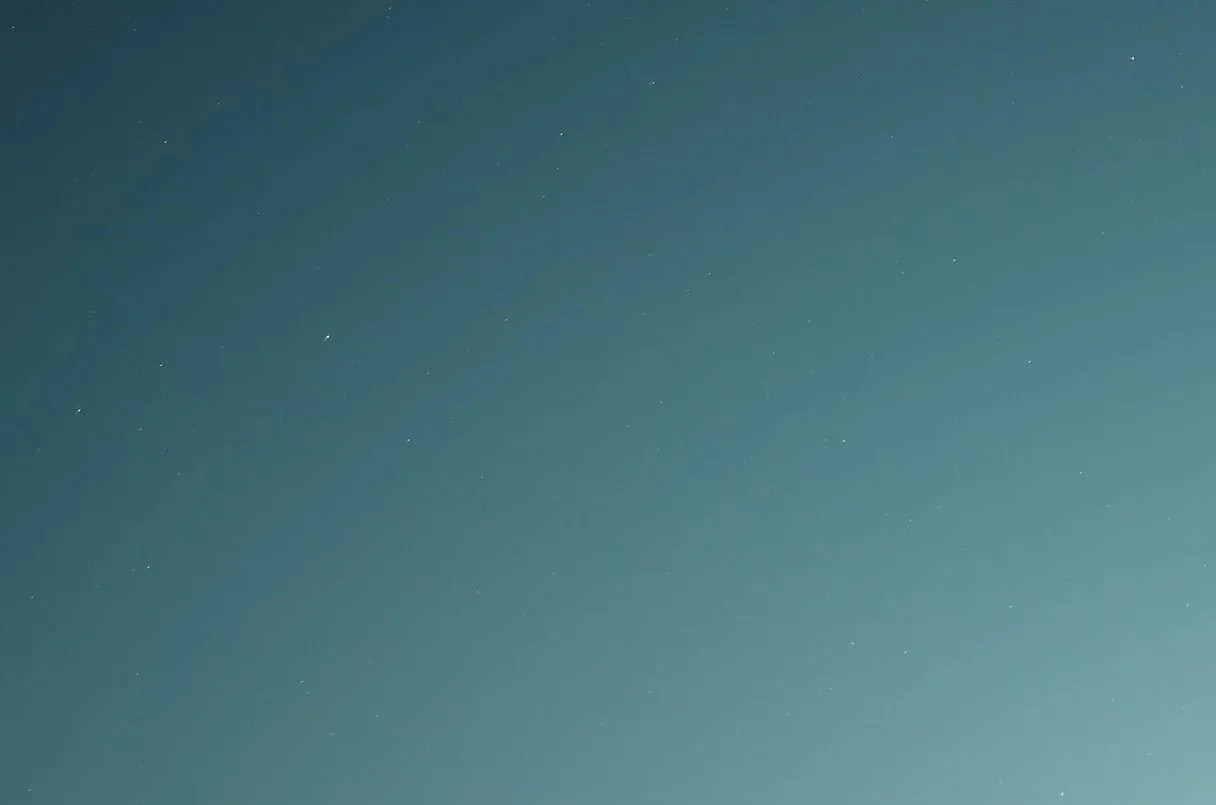 Night sky with numerous visible stars