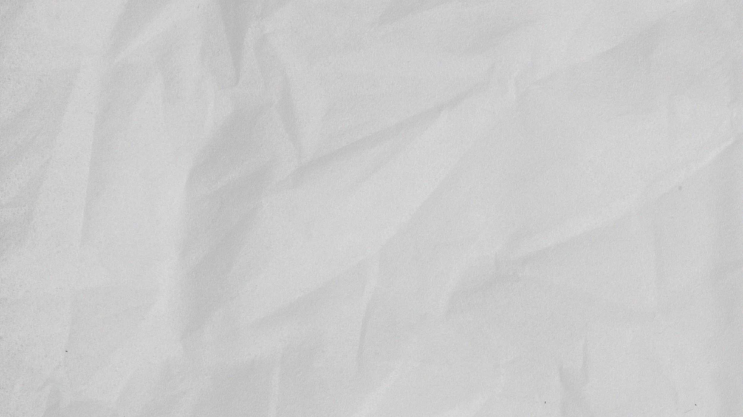 Blank piece of crumpled white paper