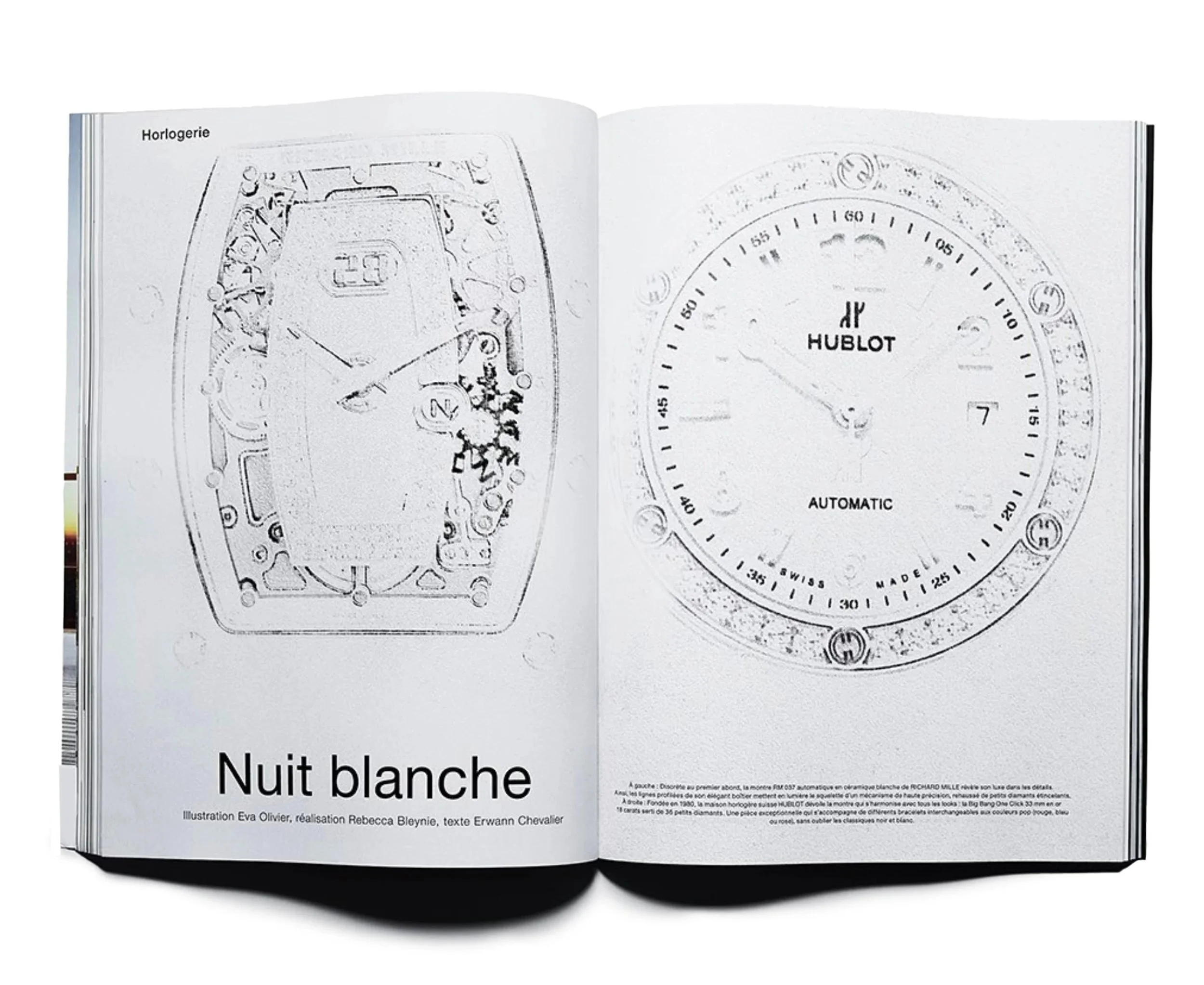 Numéro, illustrations joailleries