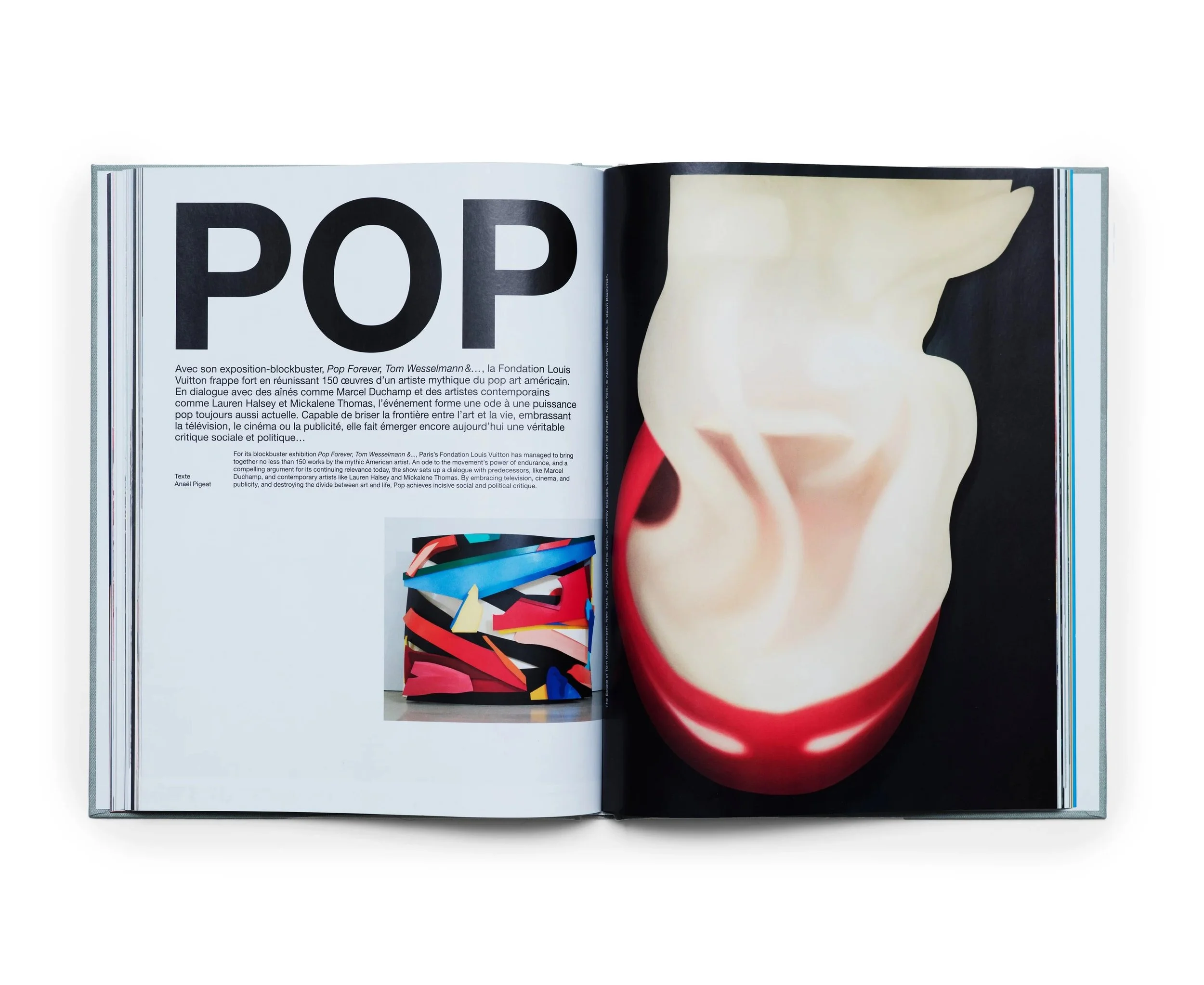 Numéro art, maquette