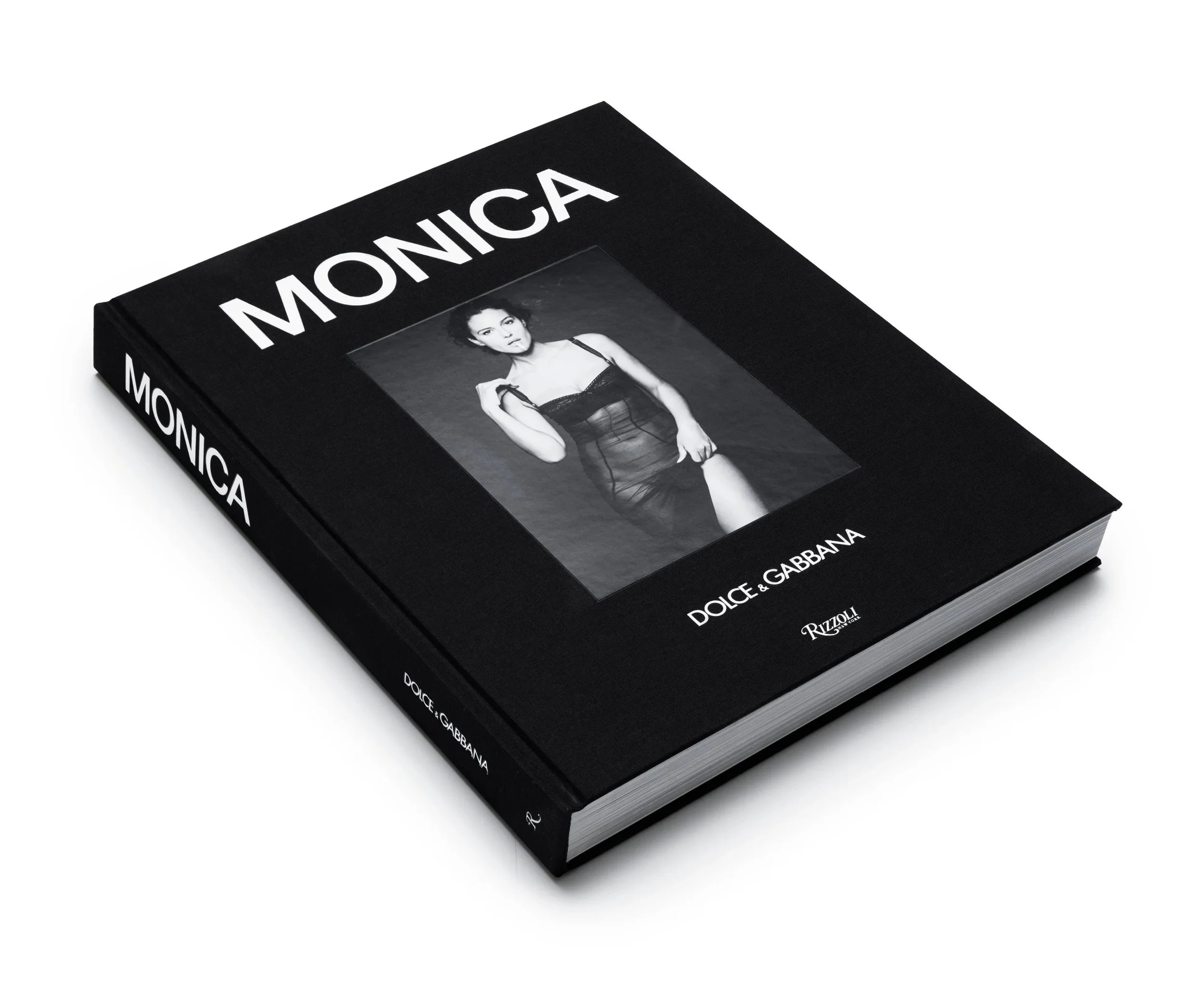 Monica, par Dolce & Gabbana et les éditions Rizzoli, maquette