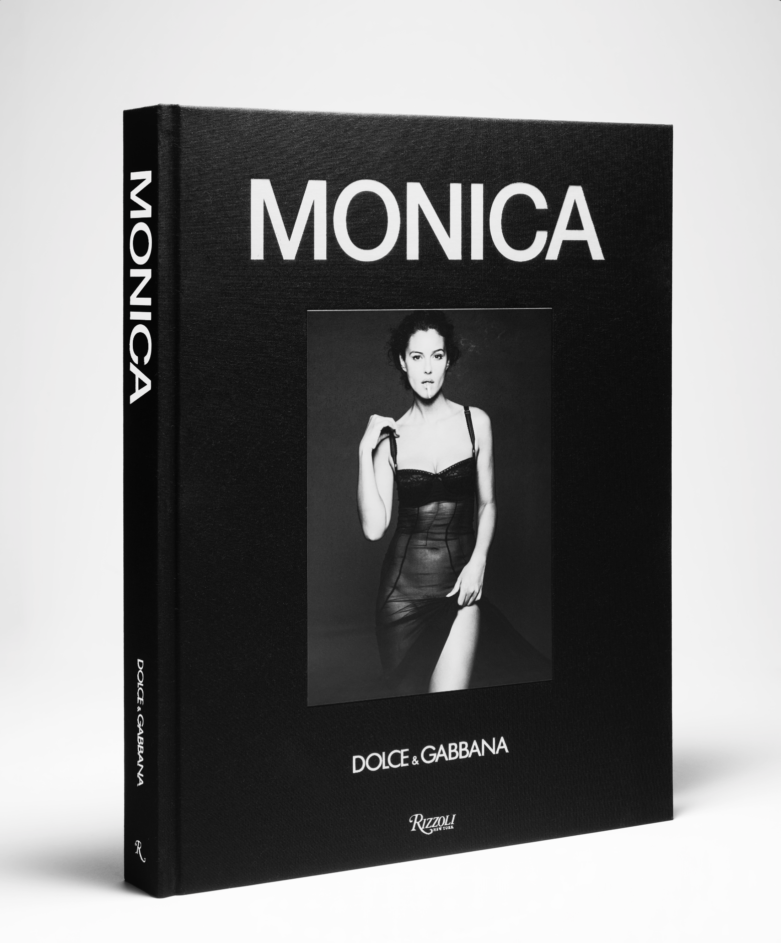 Monica, par Dolce & Gabbana et les éditions Rizzoli, maquette