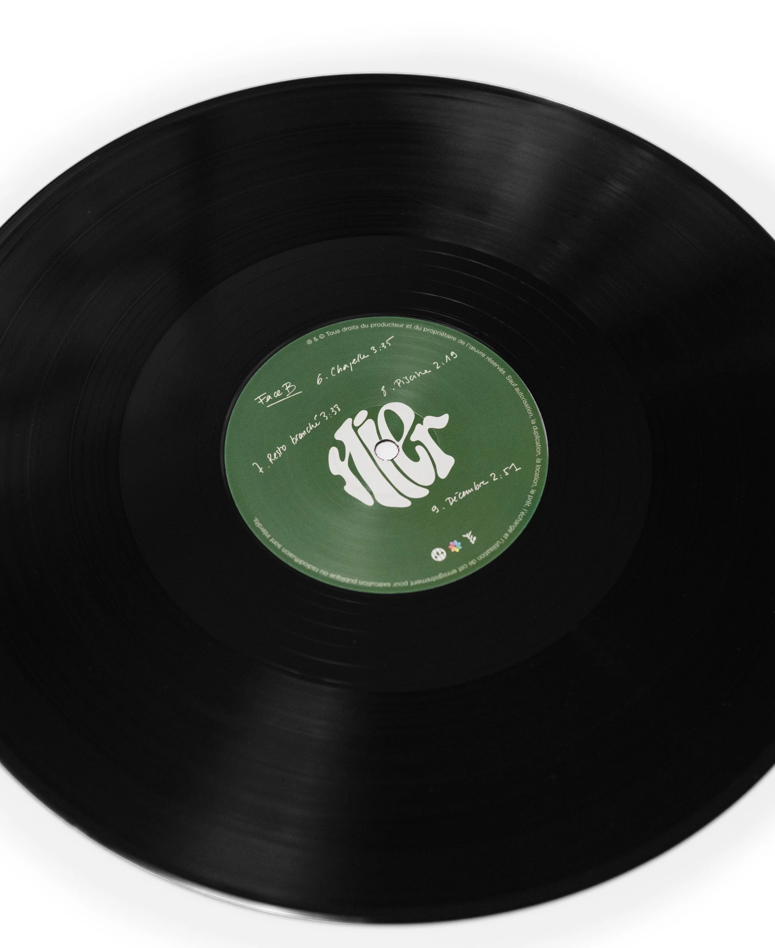 Hier, logo et maquette du macaron