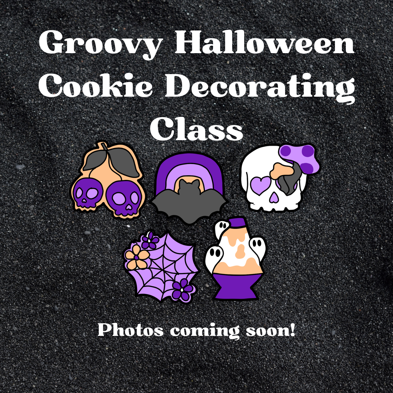 Groovy Halloween Cookie Decorating Class