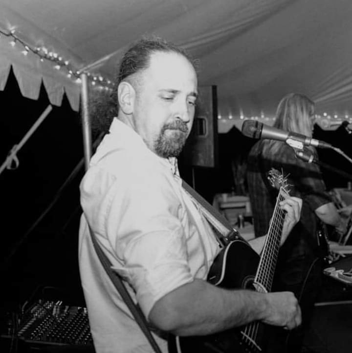 Playing with Enjoy Now at a wedding.