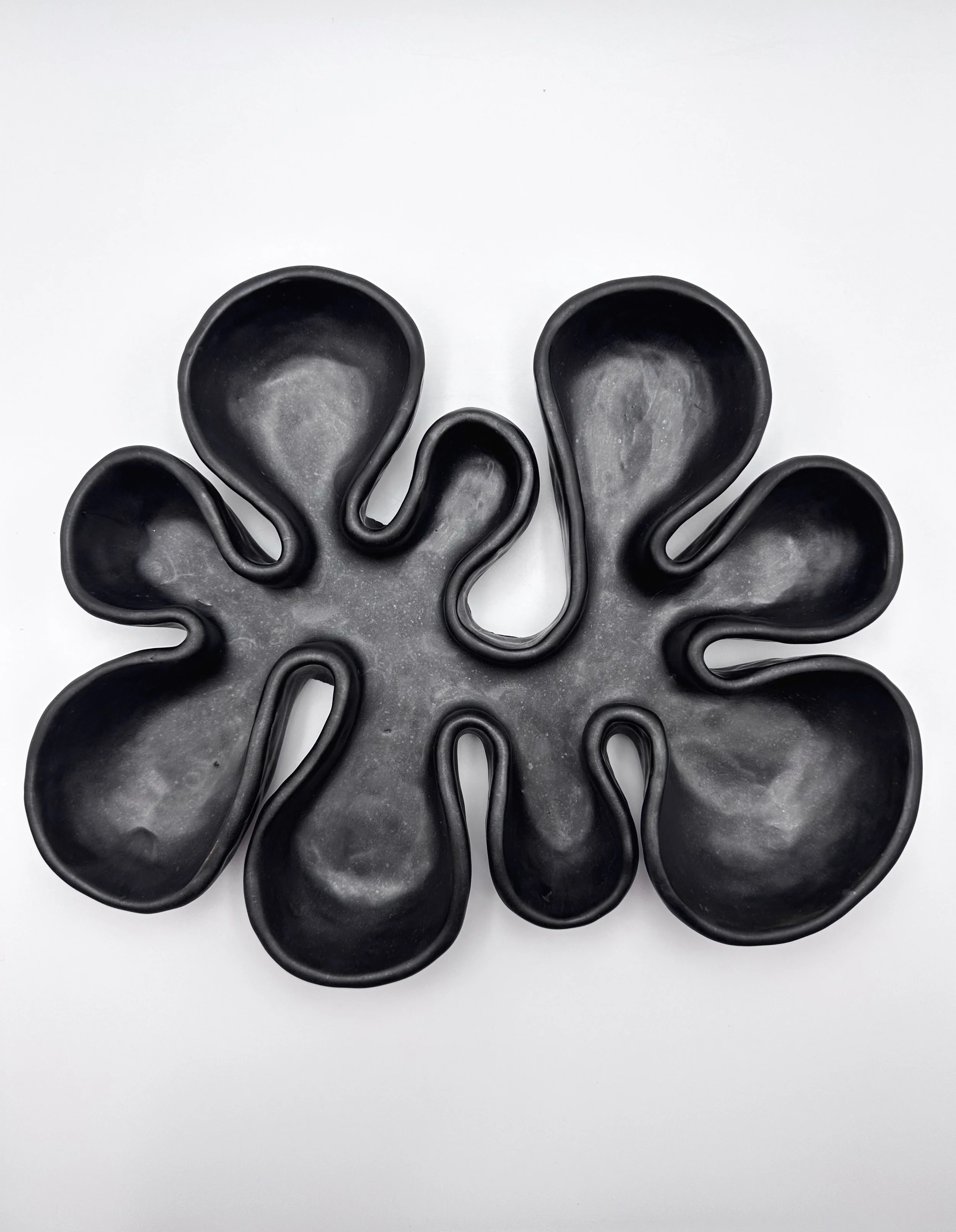 PLASMA PLATTER LARGE MATTE BLACK