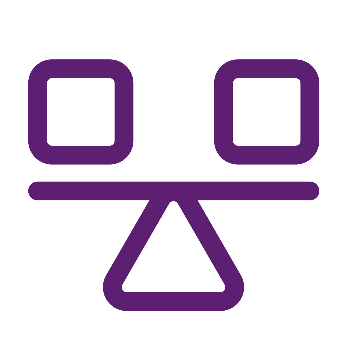 The Atrium balanced fitness approach with effort and ease icon