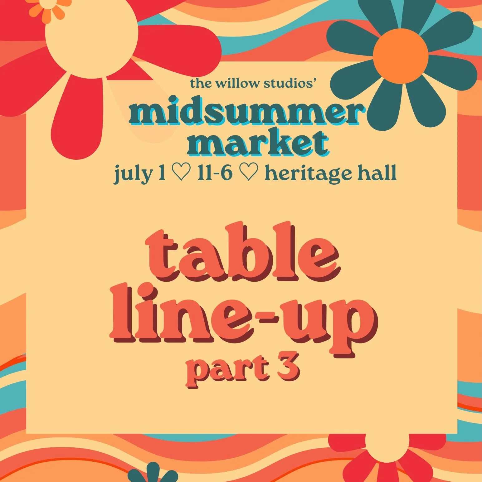 Vendor line-up part 3!!! Now introducing: the next group of incredible artists, makers, and service providers joining us at the midsummer market on July 1 ⭐️💛🌞

@olivialouise_art 
@vancouvertoothgems 
@ahasiwdesigns 
@sharonpinkishere 
@byovstudio 